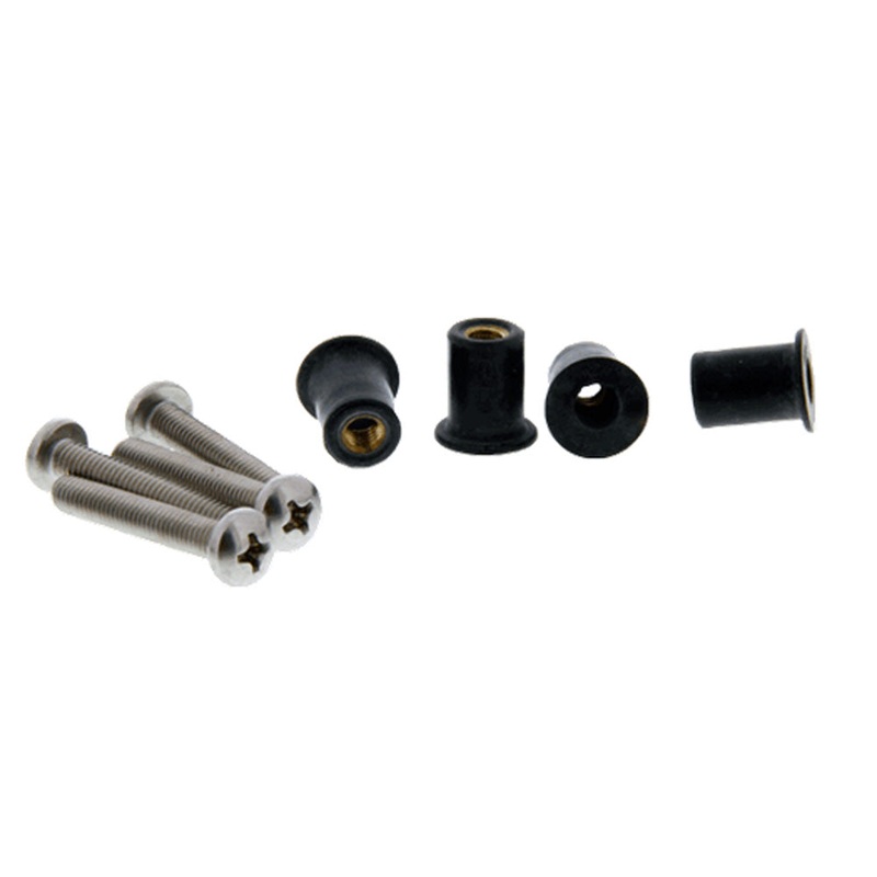 Scotty 133-16 Well Nut Mounting Kit – 16 Pack [133-16]