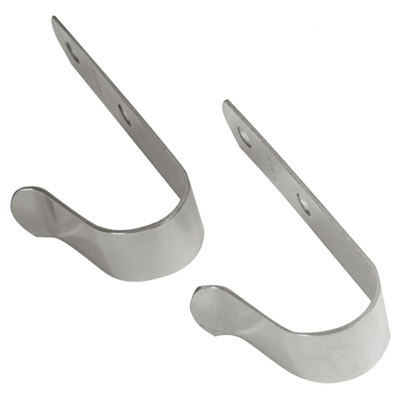 Whitecap Boat Hook Holder – 304 Stainless Steel – 4-1/4″ x 1″ – Pair [S-0503C]