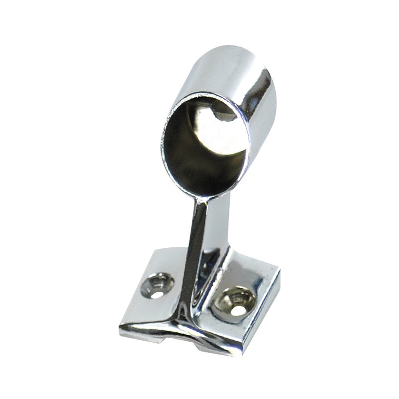 Whitecap Forward Handrail Stanchion – 316 Stainless Steel – 7/8″ Tube O.D. [6080C]