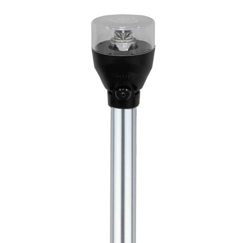 Attwood LED Articulating All Around Light – 42″ Pole [5530-42A7]
