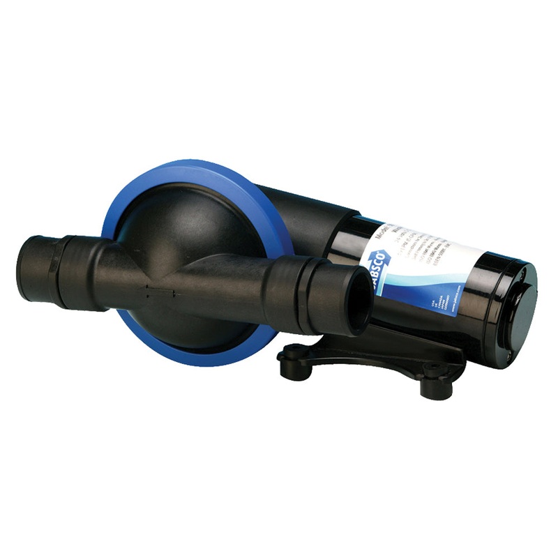 Jabsco Fish Box Evacuation Pump – 12VDC 5GPM Diaphragm w/ 1.5″ fittings [50900-1000]