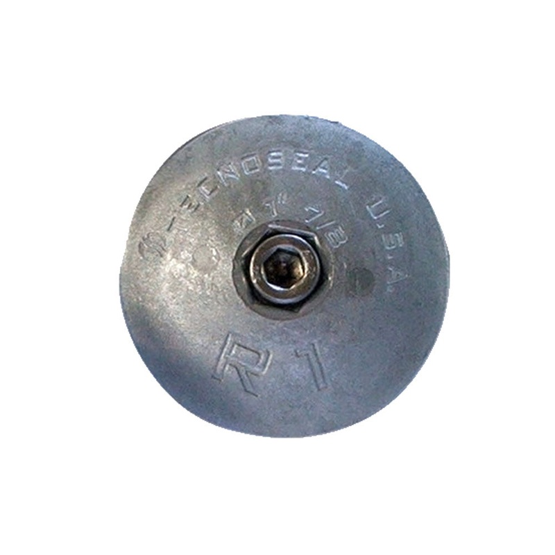 Tecnoseal R1 Rudder Anode – Zinc – 1-7/8″ Diameter [R1]