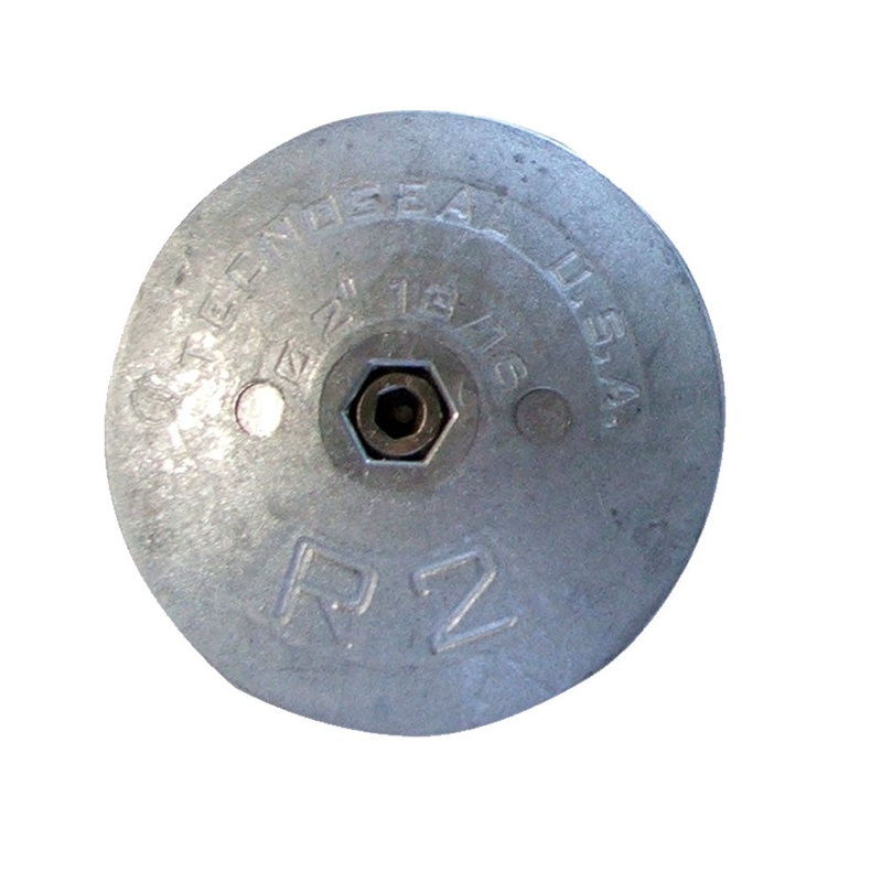 Tecnoseal R2 Rudder Anode – Zinc – 2-13/16″ Diameter [R2]