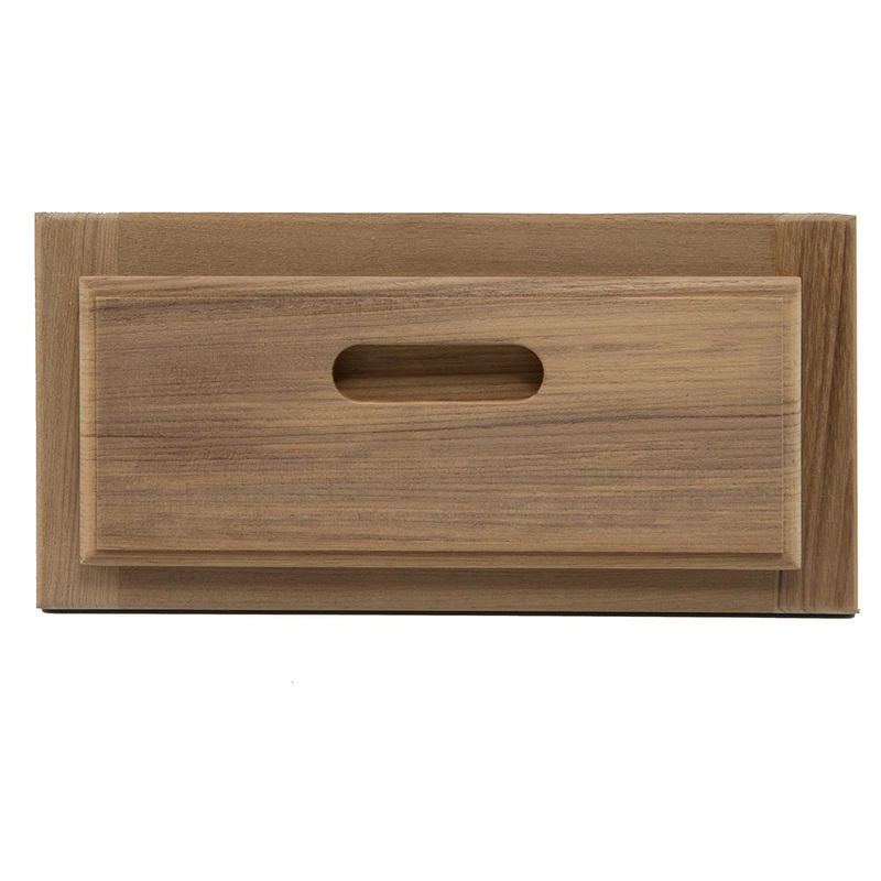 Whitecap Teak Drawer/Door Front & Frame – 12″W x 6″H [60730]