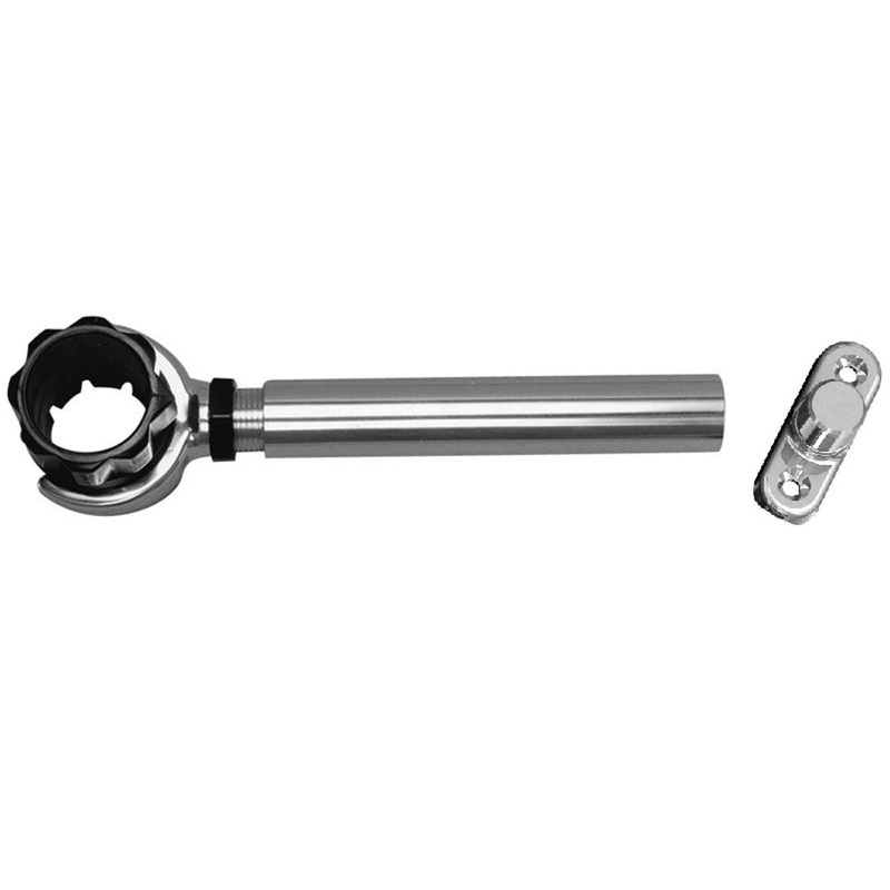 Rupp Threaded Antenna Support w/6″ Pipe Mount & 1.5″ Collar [PAK-0003]
