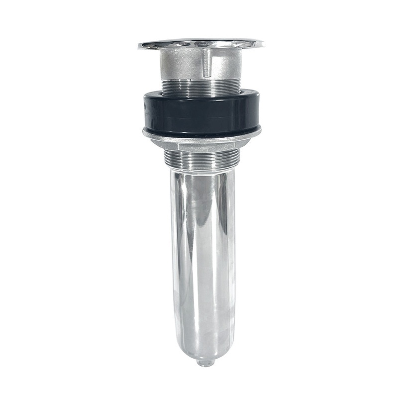 Tigress 10.5″ 0-Degree Swivel Rod Holder – Screwless – Stainless Steel [77278]