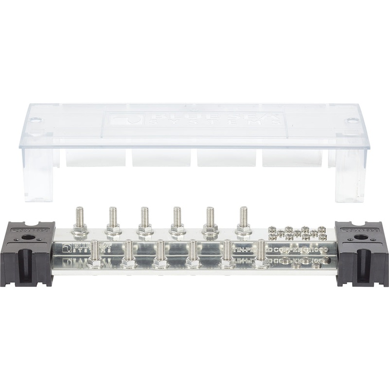 Blue Sea PowerBar 1000 – 12 5/16″ Terminal Studs w/Cover [1993]