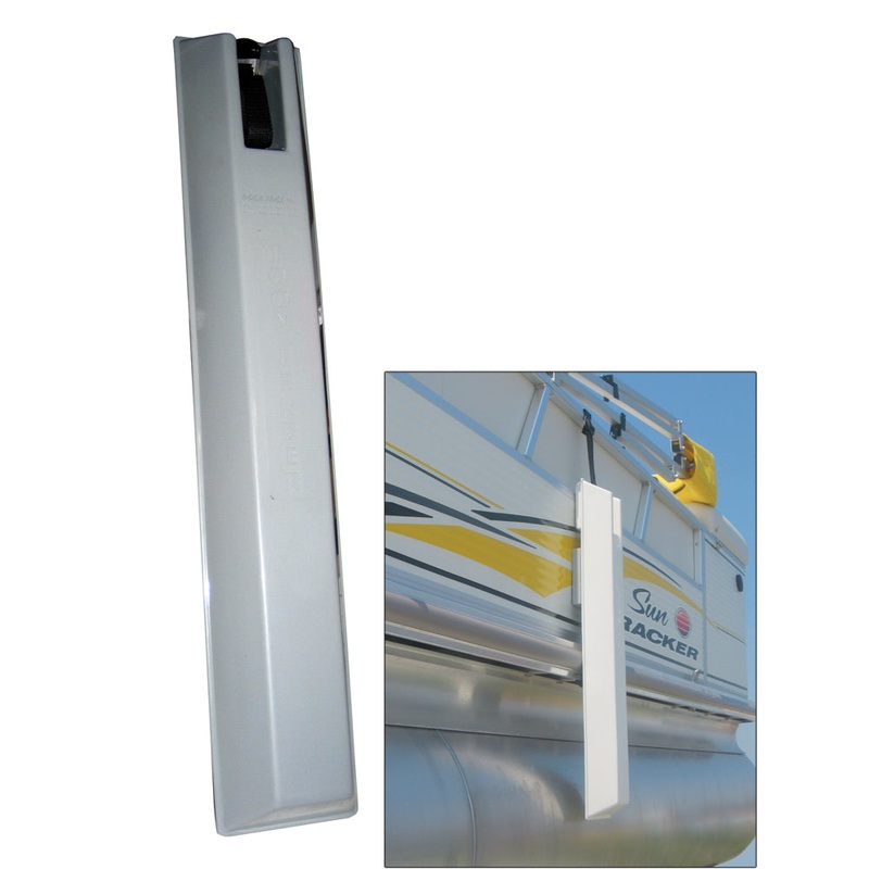 Dock Edge ‘TOON Pontoon Boat Fender – 36″ – Grey [53-135-F]