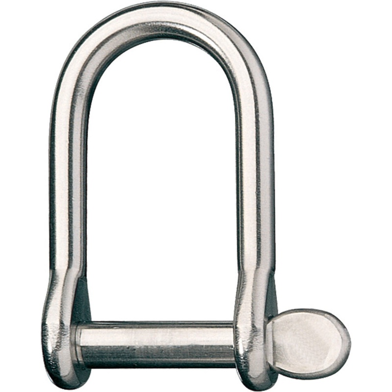 Ronstan Wide Dee Shackle – 1/4″Pin – 1-17/32″L x 1-7/32″W [RF1853]
