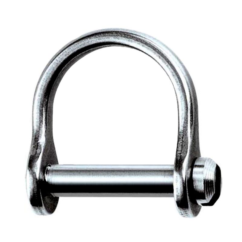 Ronstan Wide Dee Shackle – 1/8″ Pin – 15/32″L x 11/32″W [RF1850S]