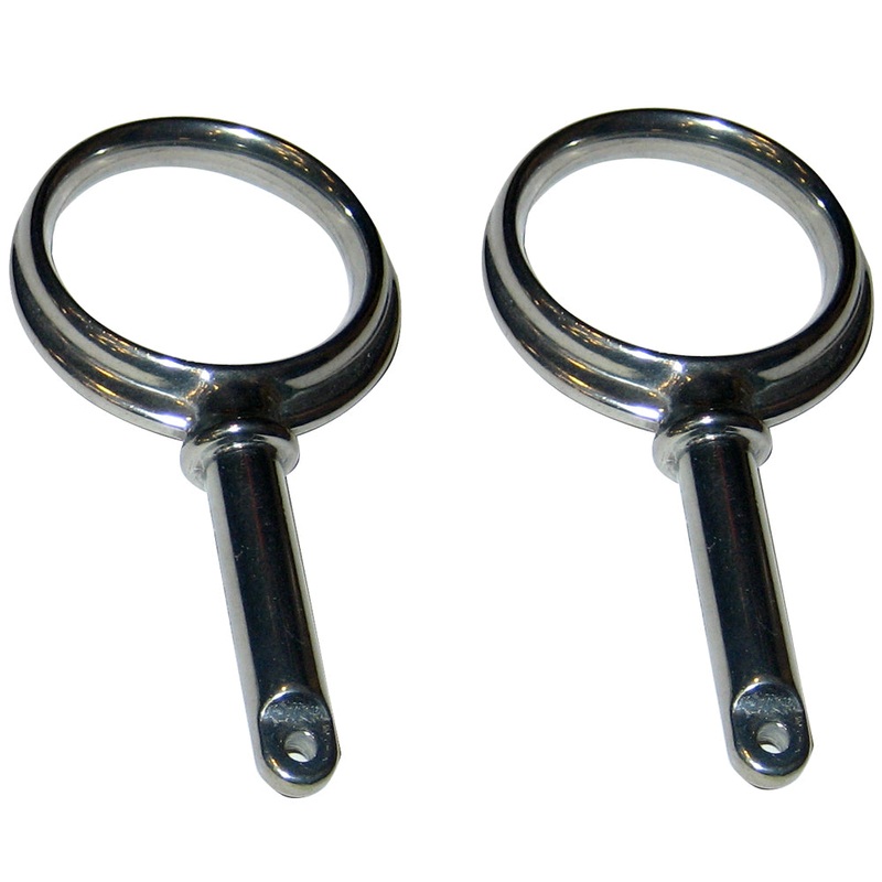Perko Round Type Rowlock Horns – Plain Zinc [1267DP0ZNC]