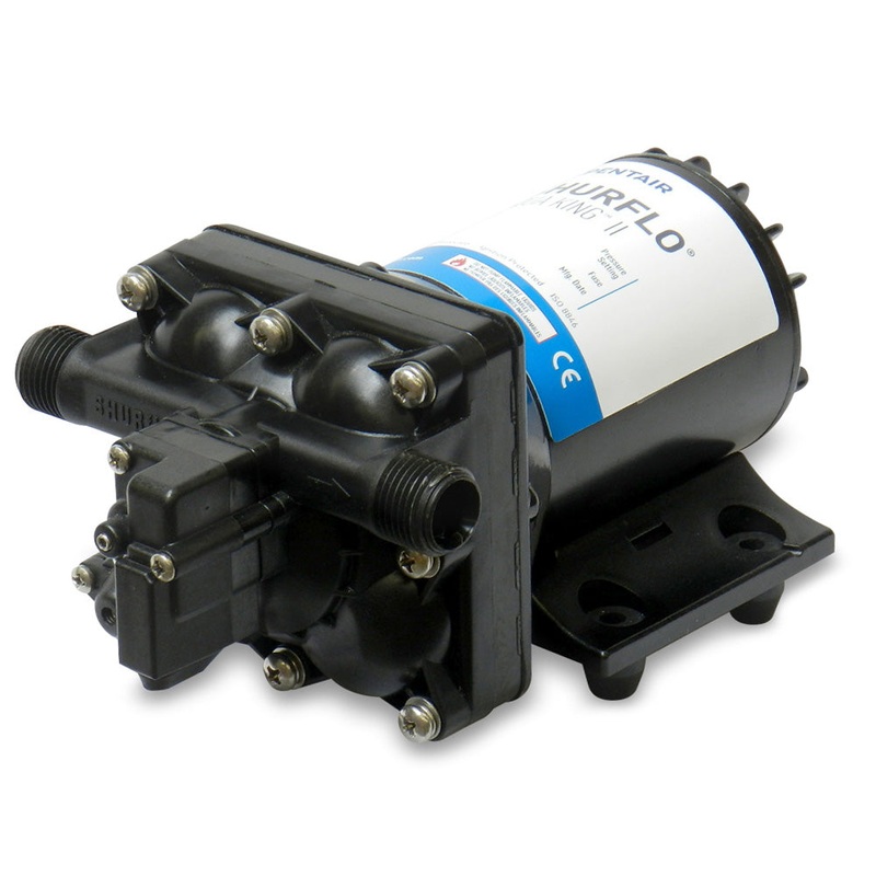 Shurflo by Pentair AQUA KING II Standard Fresh Water Pump – 12 VDC, 3.0 GPM [4138-111-E65]
