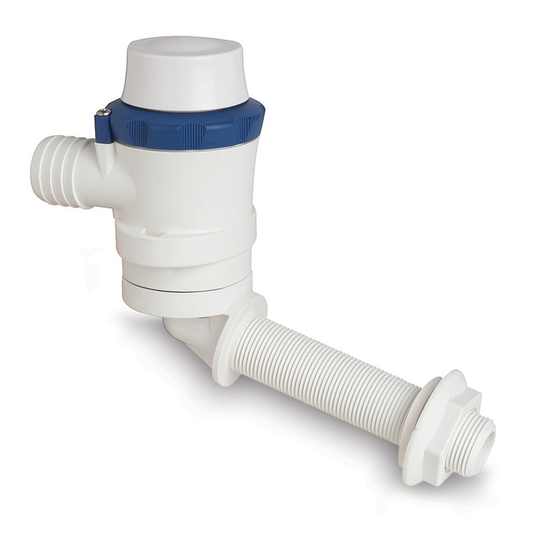 Shurflo by Pentair PIRANHA Angled Port Aerator 800 Livewell Pump – 12 VDC, 800 GPH [357-114-10]