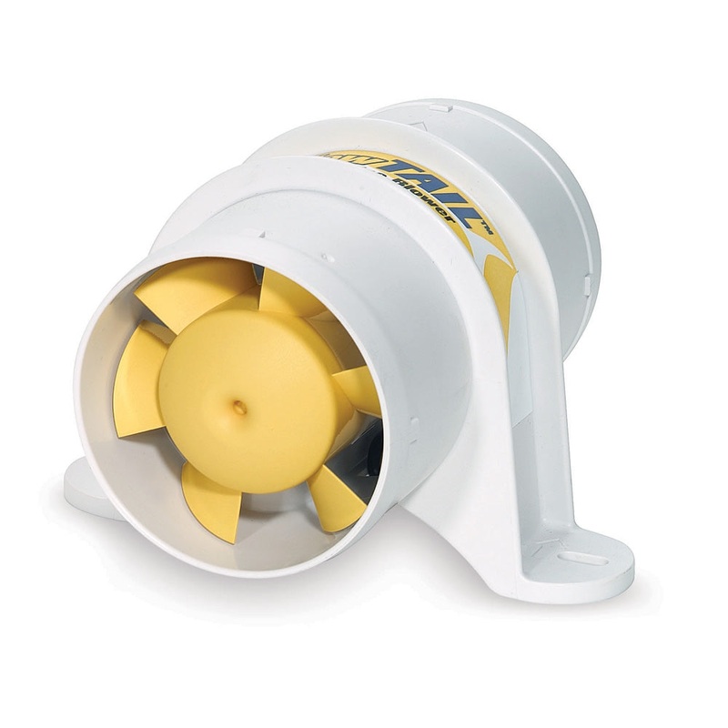 Shurflo by Pentair YELLOWTAIL 3″ Marine Blower – 12 VDC, 120 CFM [277-3110]
