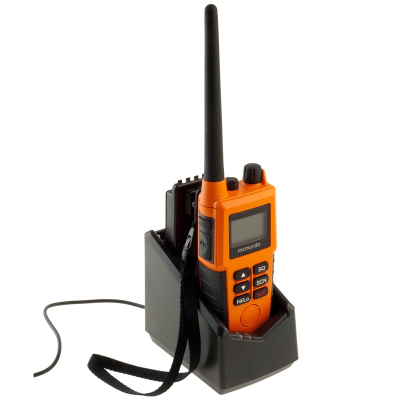 McMurdo R5 GMDSS VHF Handheld Radio – Pack A – Full Feature Option [20-001-01A]