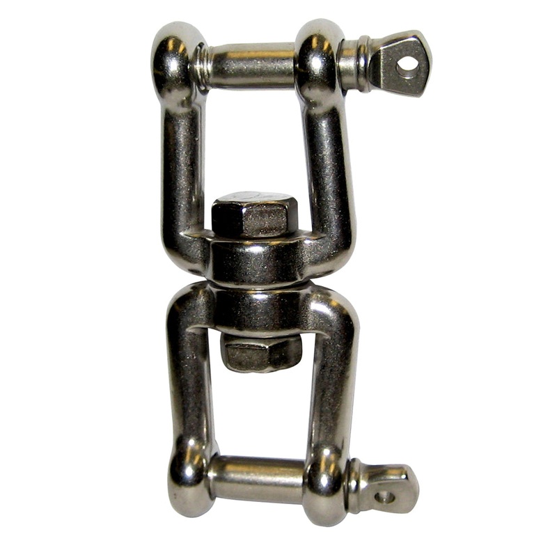 Quick SW8 Anchor Swivel – 8mm Stainless Steel Jaw Jaw Swivel – f/11-16lb. Anchors [MSVGGGX08000]