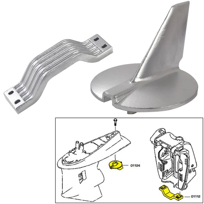 Tecnoseal Anode Kit – Yamaha 200-250 HP – Magnesium [21104MG]