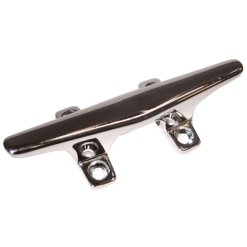 Whitecap Hollow Base 4-1/2″ Chrome Plated Zamac Cleat – Freshwater Use Only [S-1444C]