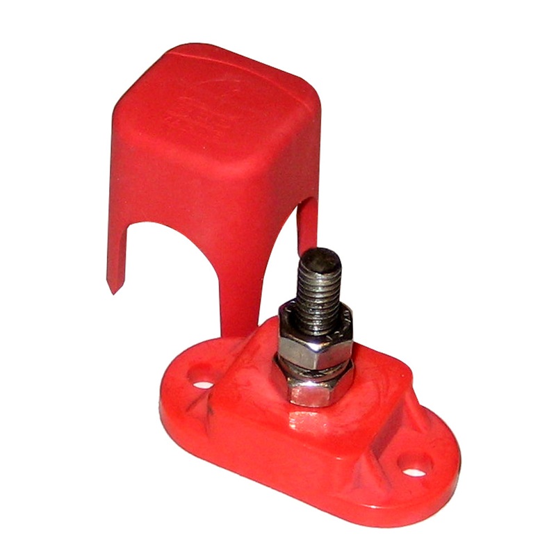 BEP Pro Installer Single Insulated Distribution Stud – 1/4″ – Positive [IS-6MM-1R/DSP]