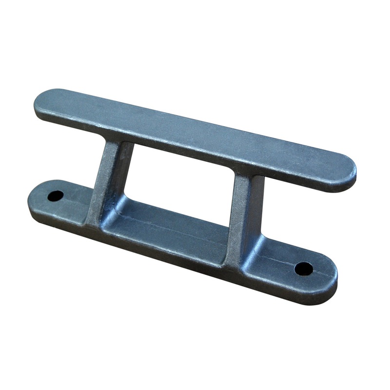 Dock Edge Dock Builders Cleat – Angled Aluminum Rail Cleat – 8″ [2428-F]