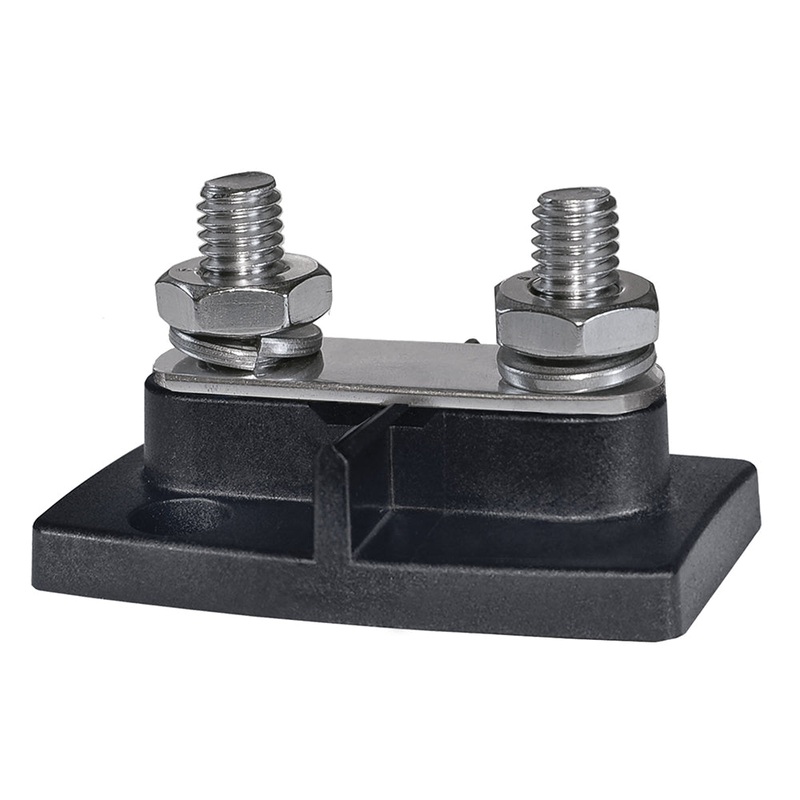 Blue Sea 2020 PowerBar Dual BusBar – Two 3/8″-16 Studs [2020]