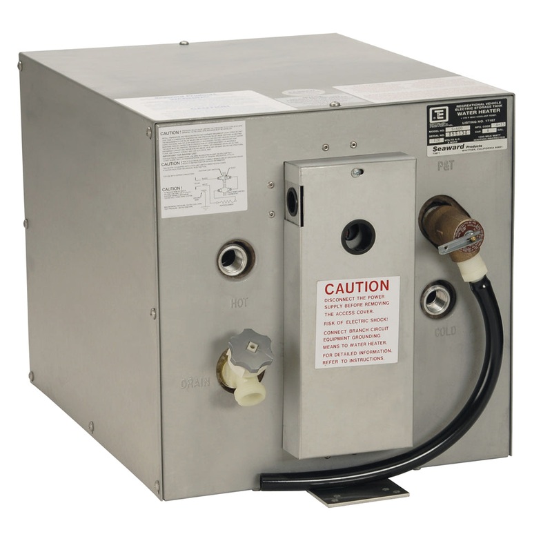 Whale Seaward 6 Gallon Hot Water Heater w/Rear Heat Exchanger – 120V – 1500W [S600]