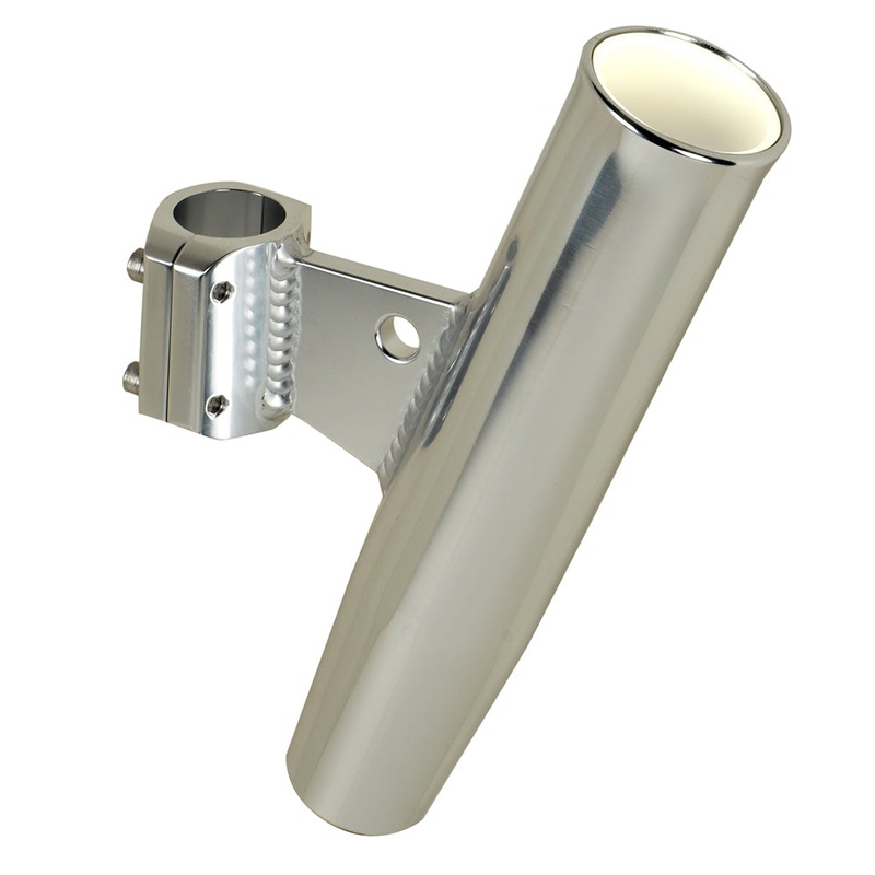 C.E. Smith Aluminum Clamp-On Rod Holder – Vertical – 1.66″ OD [53725]