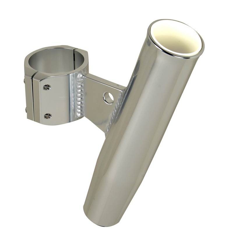 C.E. Smith Aluminum Clamp-On Rod Holder – Vertical – 2.375″ OD [53745]