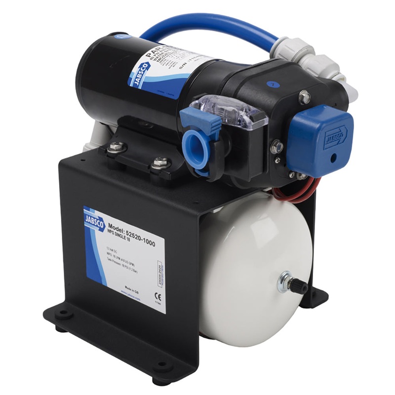 Jabsco Single Stack Water System – 4.8 GPM – 40PSI – 12V [52520-1000]