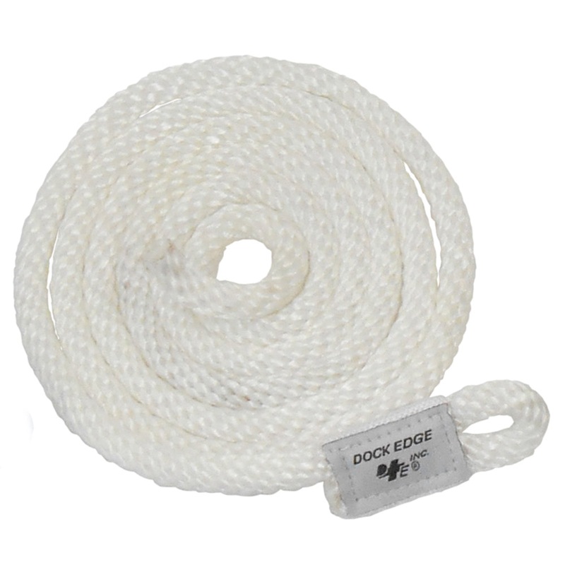 Dock Edge Fender Line – 3/8″ x 5′ – White – 2-Pack [91-561-F]