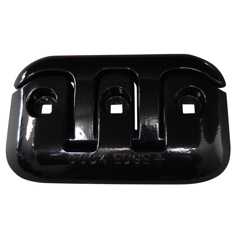 Dock Edge Flip-Up Dock Cleat – 8″ – Black [2608B-F]