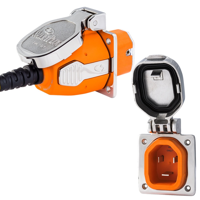SmartPlug 30 AMP Inlet  Female Cord Connector Combo – Stainless Steel [B30ASSYNT]