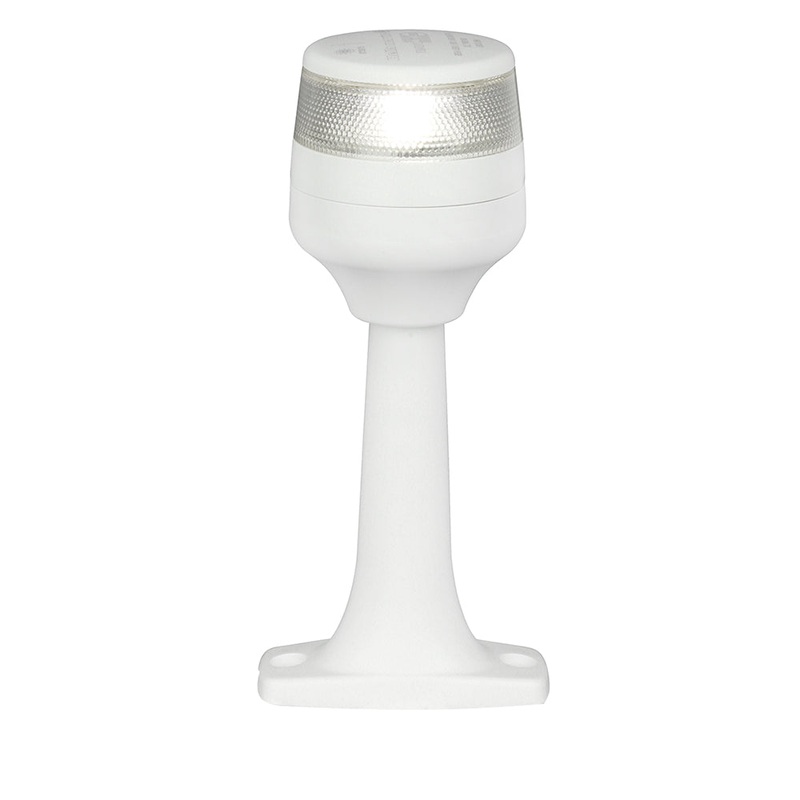 Hella Marine NaviLED 360 Compact All Round Lamp – 2nm – 8″ Fixed Mount – White [980960241]