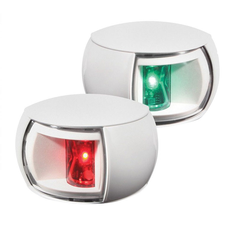 Hella Marine NaviLED Port & Starboard Pair – 2nm – Clear Lens/White Housing [980520911]
