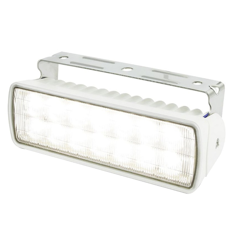 Hella Marine Sea Hawk-XLR LED Floodlight – White LED/White Housing [980740011]