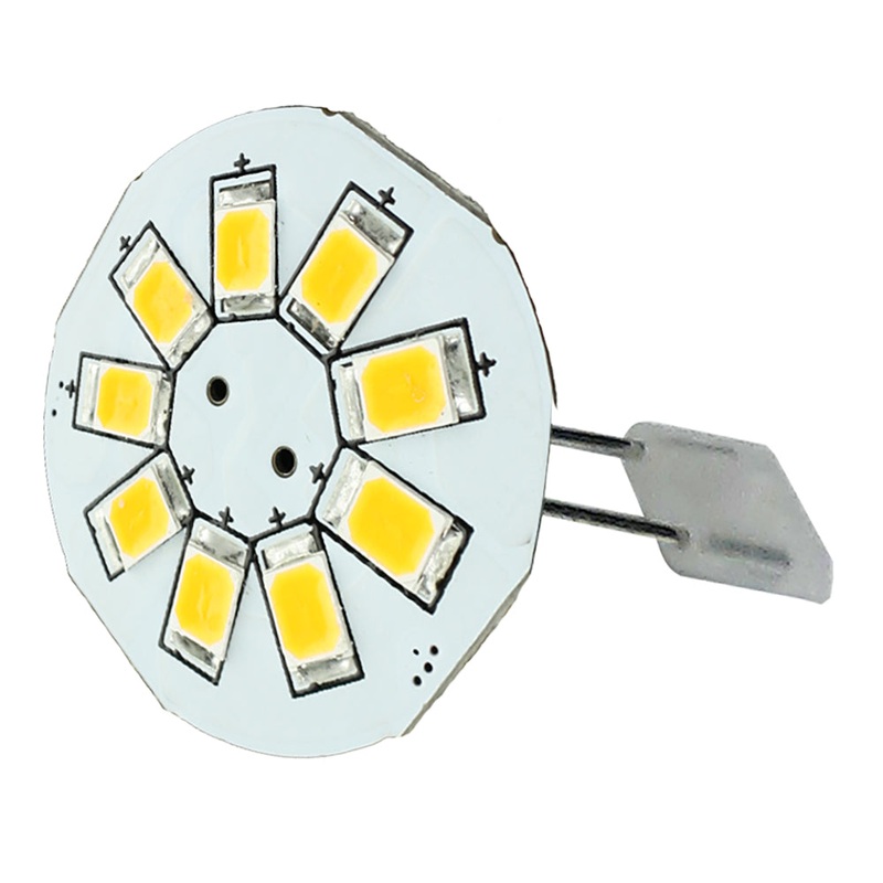 Lunasea G4 Back Pin 0.9″ LED Light – Cool White [LLB-21BC-21-00]