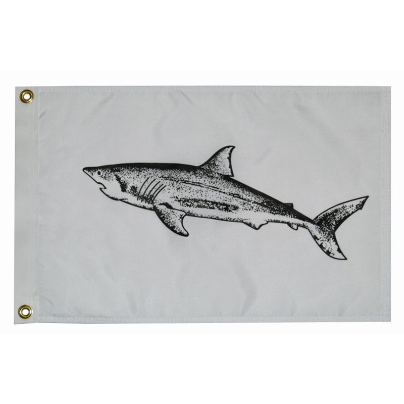 Taylor Made 12″ x 18″ Shark Flag [3218]