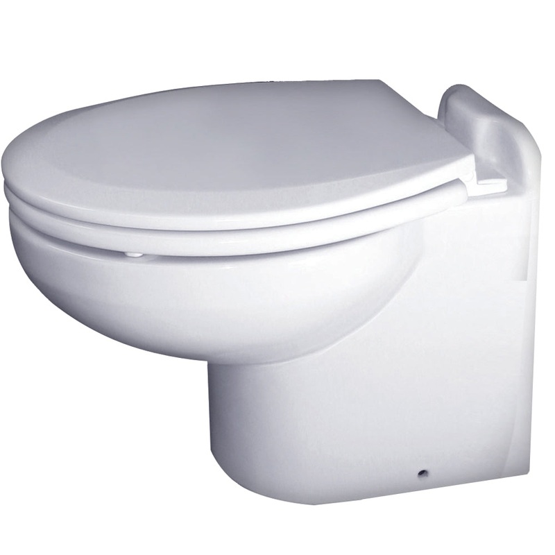 Raritan Marine Elegance – Household Style – White – Freshwater Solenoid – Smart Toilet Control – 12v [221HF012]