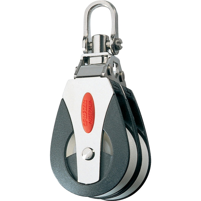 Ronstan Series 40 All Purpose Block – Double Block – Full Swivel Head [RF41200]