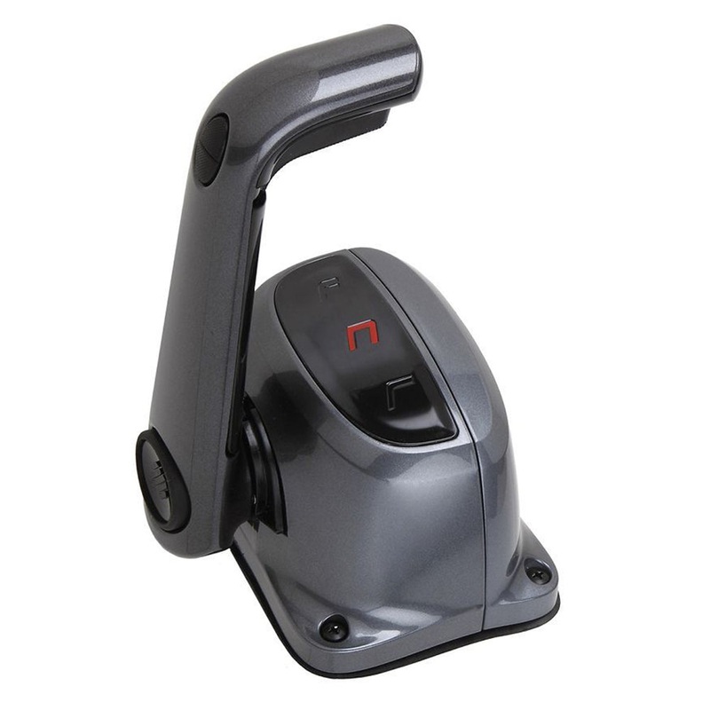 UflexSingle Lever Top Mount Control w/Neutral Lock  Trim Switch – Black [B501BT/L]