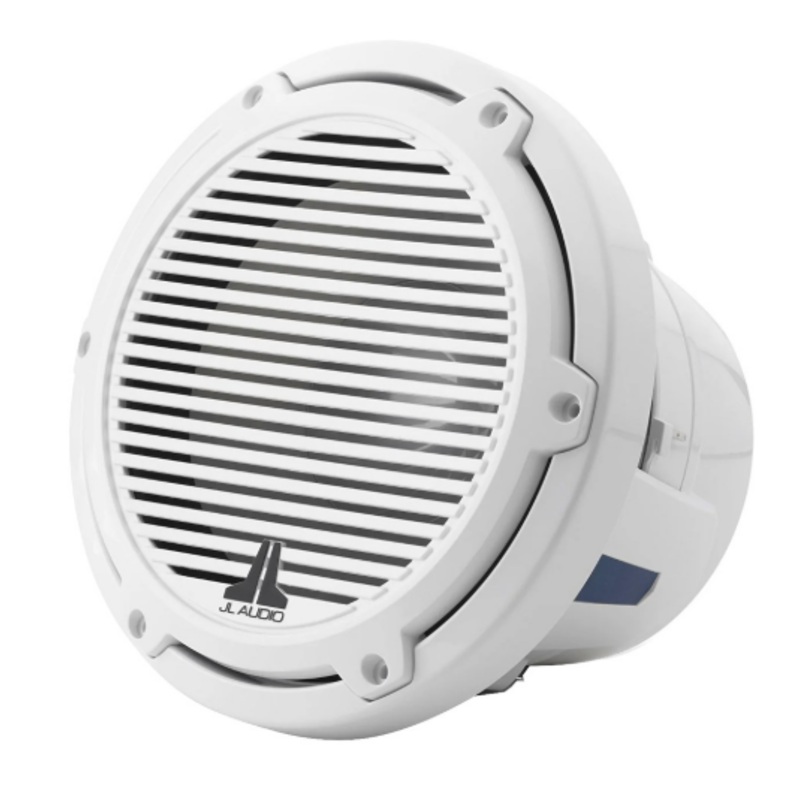 JL Audio M6 8″ Marine Subwoofer w/Gloss White Classic Grille – M6-8IB-C-GwGw-4