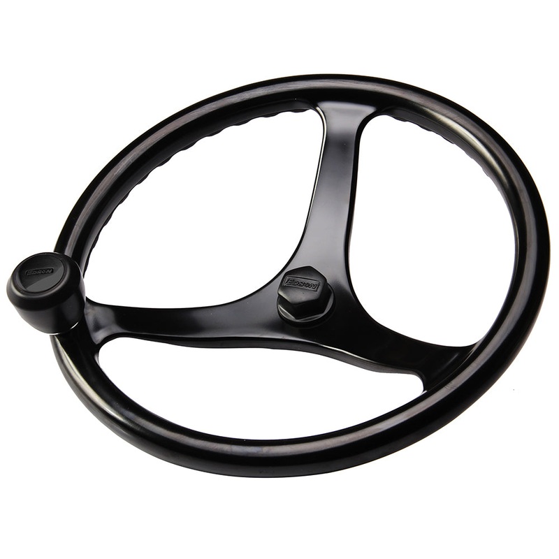 Edson “Special Ops” Powerwheel – Black w/Black Nut  Knob [1710BL-13B-KIT]