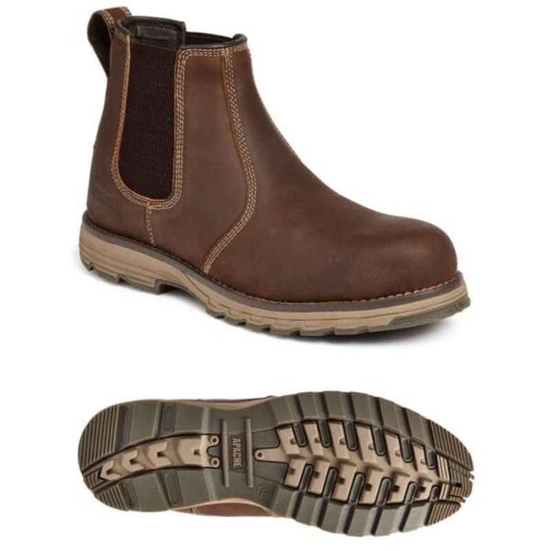 Flyweight Apache Dealer Boot S3 6 (39) Brown