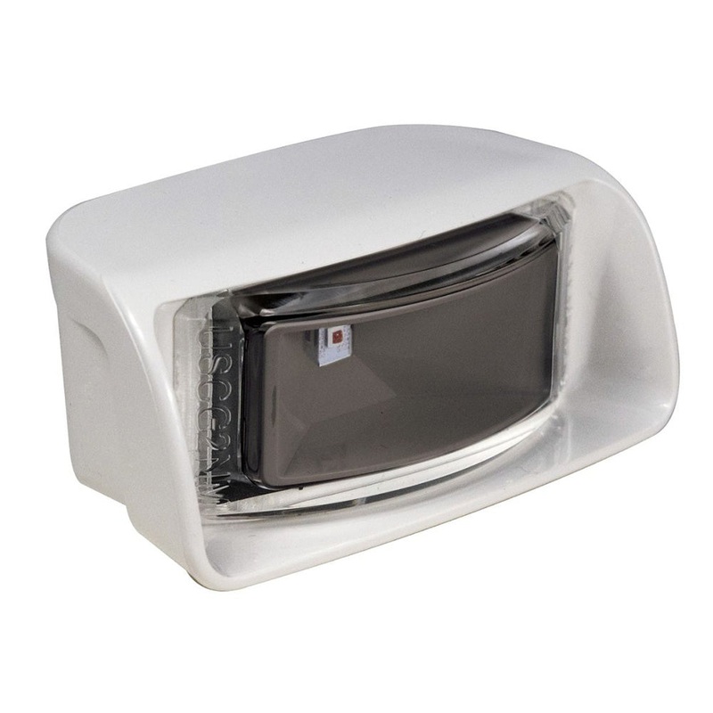 Lumitec Contour Drop-In Navigation Light – Port Red – White Housing [101846]