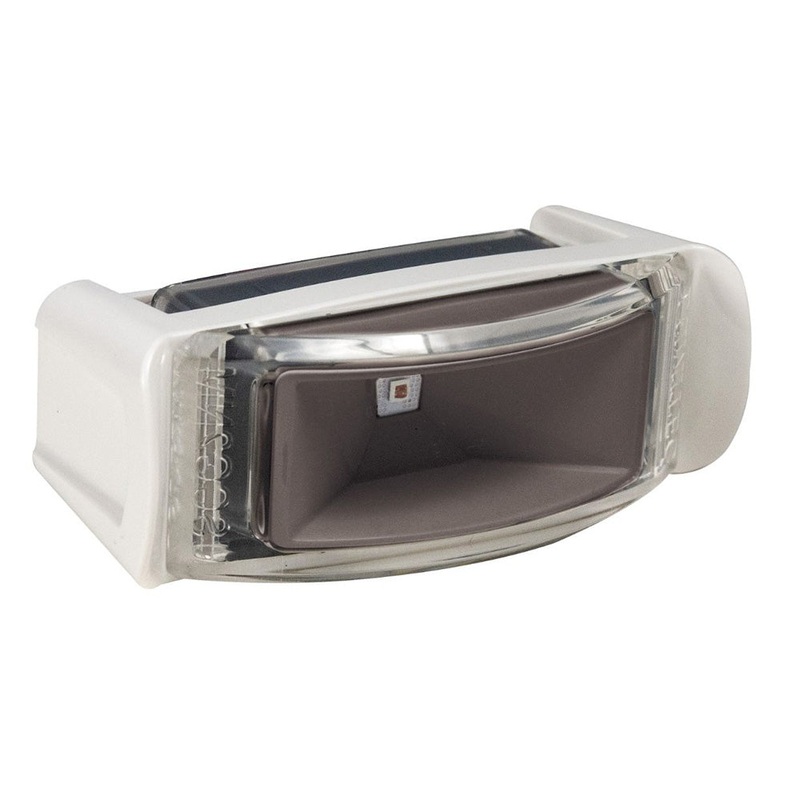 Lumitec Contour Inset Navigation Light – Starboard Green – White Housing [101837]