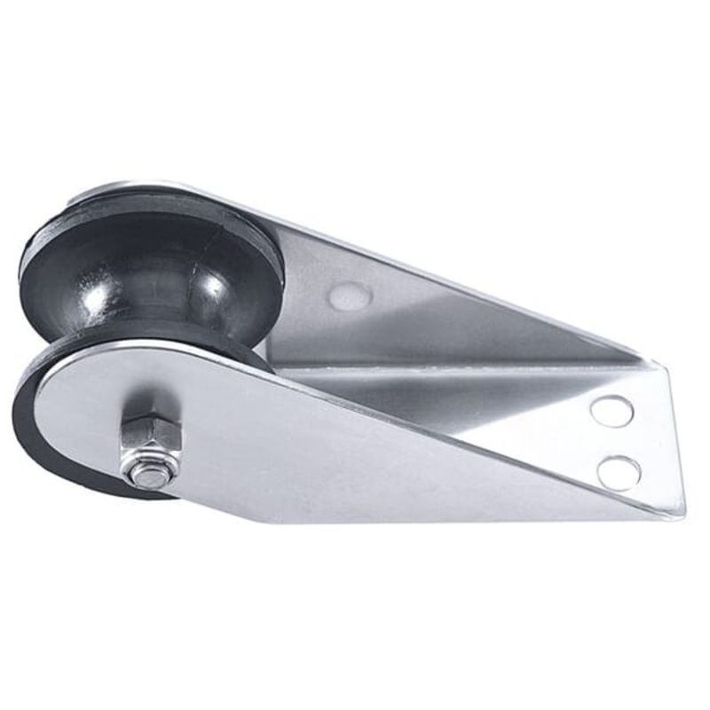 Stainless Steel Bow Roller 304 <25mm Rope (159x51mm)