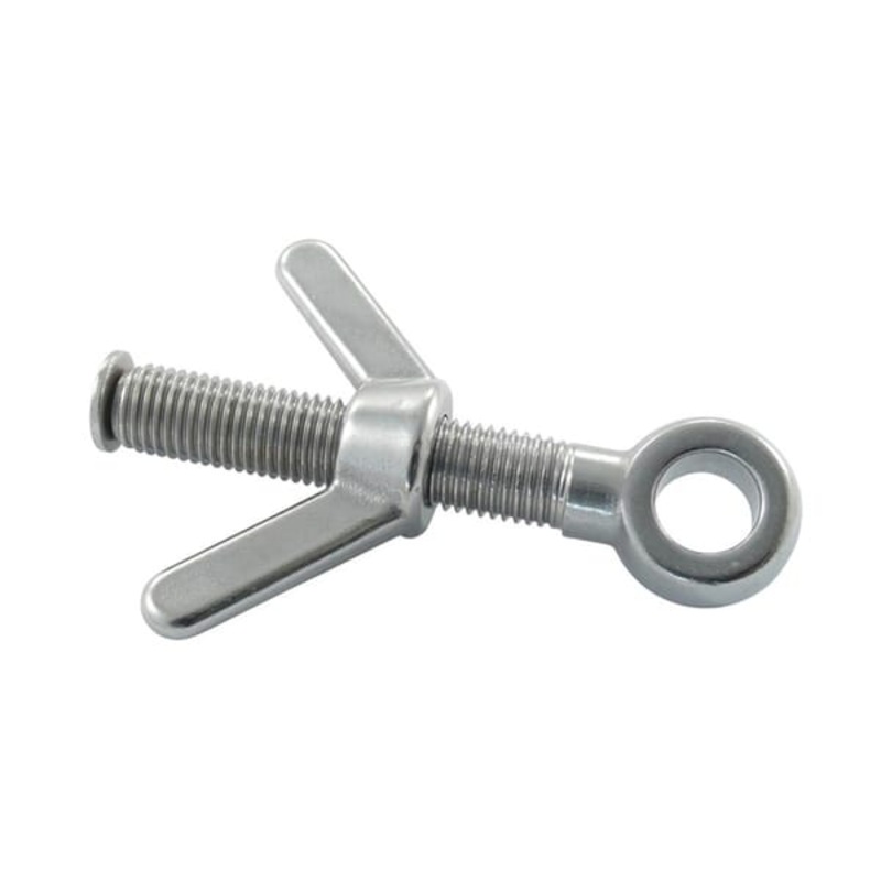 Eyebolt with Wing Nut (Dog) Stainless Steel M10