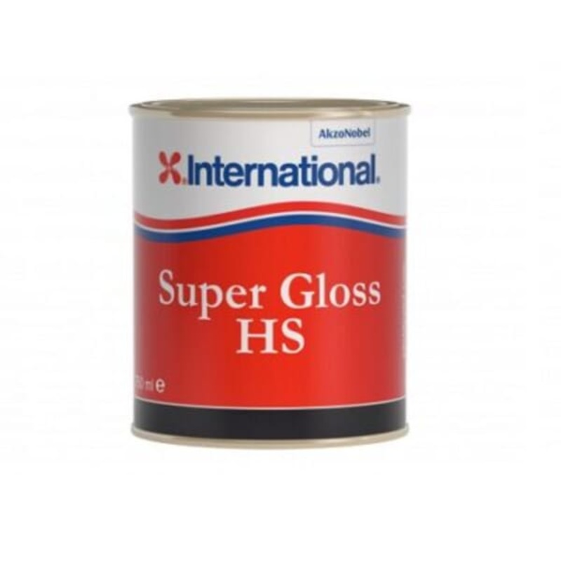 International Supergloss Paint 750ml White (YFA100)
