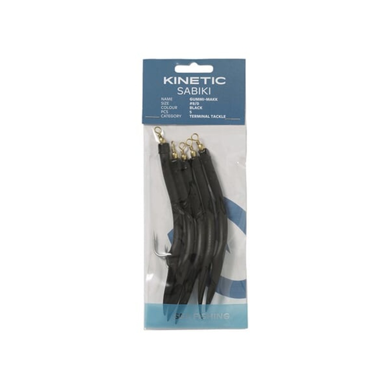 Kinetic Rubber Eel 10 Black