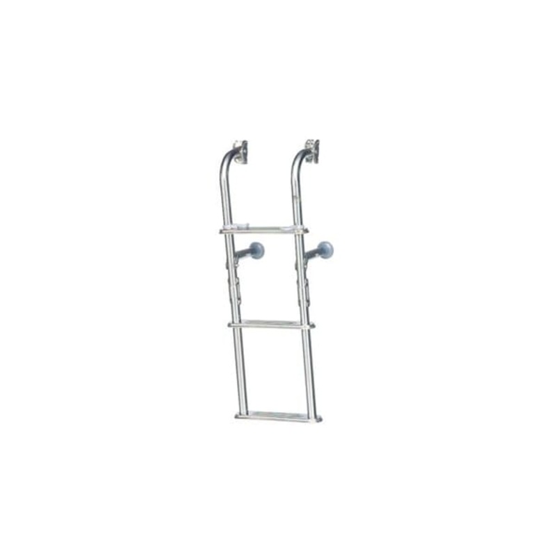 Ladder Boarding Stainless Steel 3(2+1)Step Folding